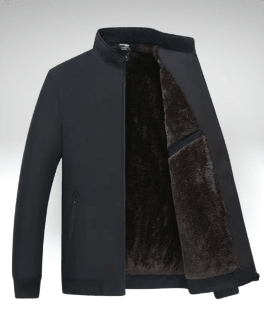 Valeria Montes Men's Jackets Negro / M ROVESSA ROMA™║Chaqueta térmica impermeable
