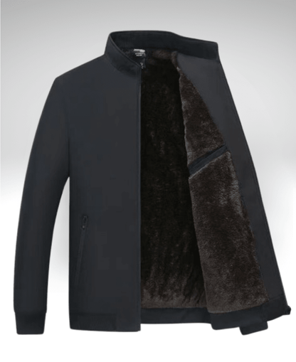 Valeria Montes Men's Jackets Negro / M ROVESSA ROMA™║Chaqueta térmica impermeable