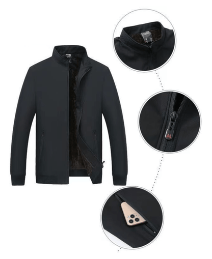 Valeria Montes Men's Jackets ROVESSA ROMA™║Chaqueta térmica impermeable