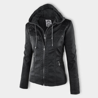 Valeria Montes Monika | Chaqueta de Piel Vegana