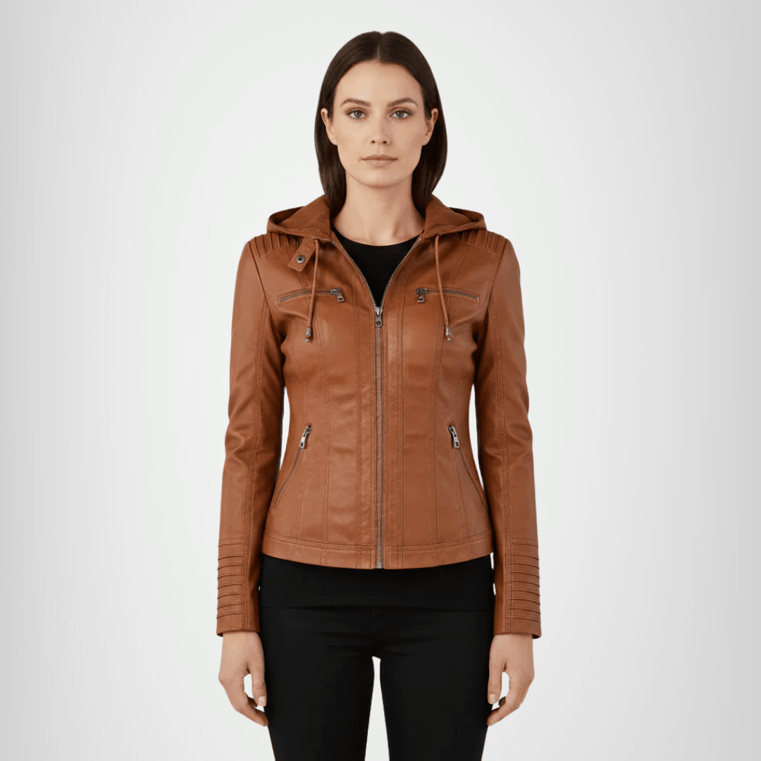 Valeria Montes Monika | Chaqueta de Piel Vegana