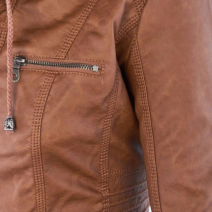 Valeria Montes Monika | Chaqueta de Piel Vegana