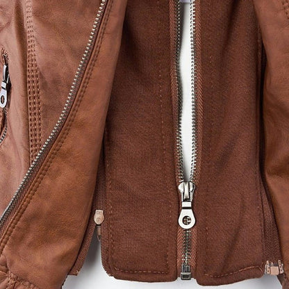 Valeria Montes Monika | Chaqueta de Piel Vegana