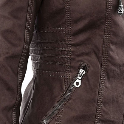 Valeria Montes Monika | Chaqueta de Piel Vegana