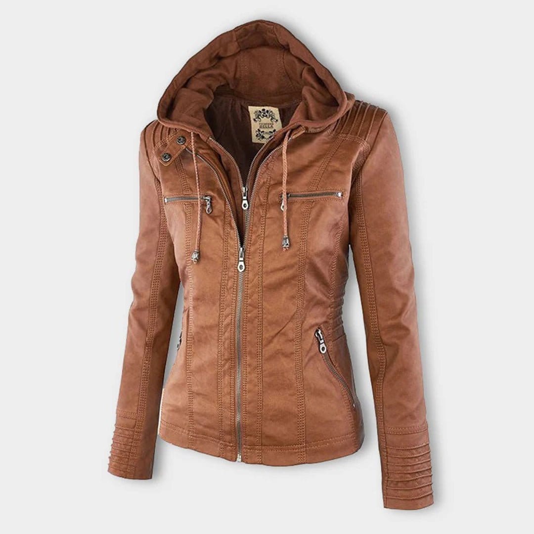 Valeria Montes Monika | Chaqueta de Piel Vegana