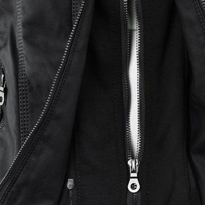Valeria Montes Monika | Chaqueta de Piel Vegana