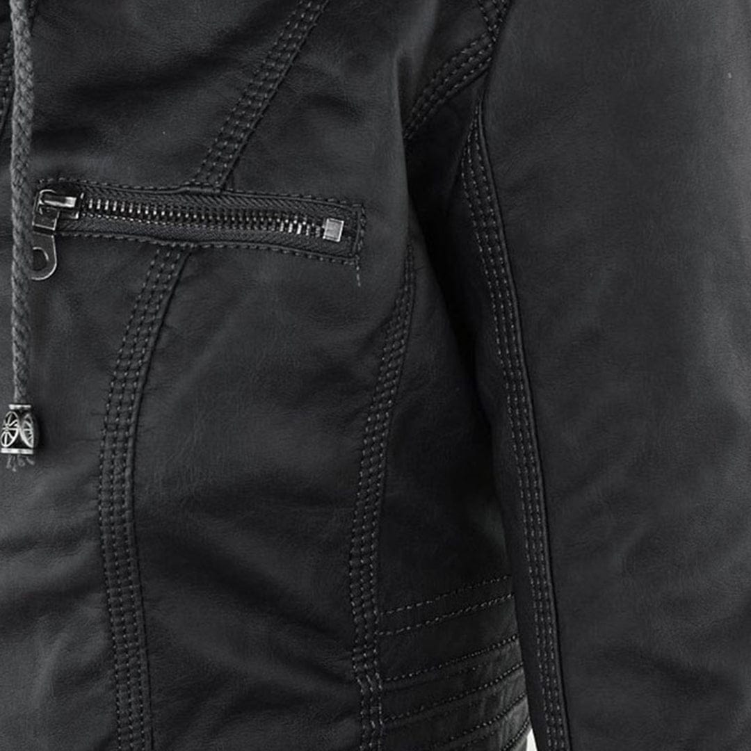 Valeria Montes Monika | Chaqueta de Piel Vegana