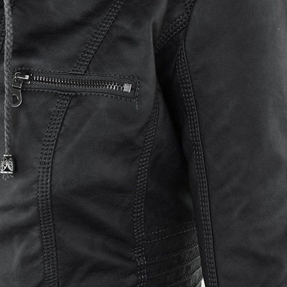 Valeria Montes Monika | Chaqueta de Piel Vegana