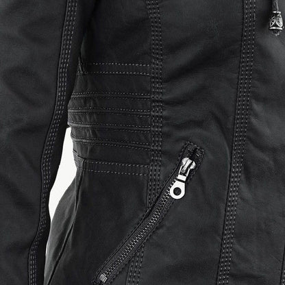 Valeria Montes Monika | Chaqueta de Piel Vegana