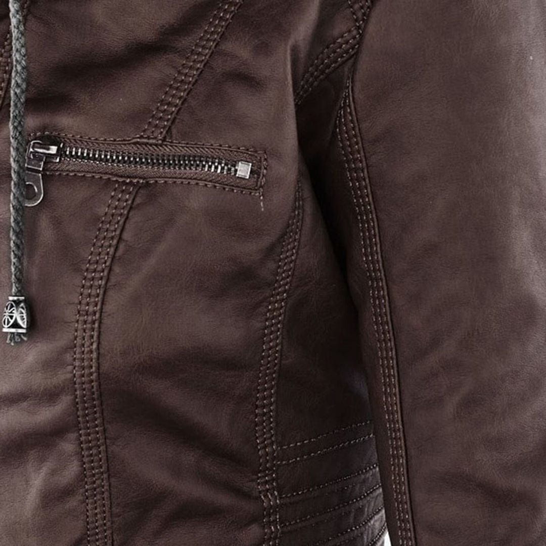 Valeria Montes Monika | Chaqueta de Piel Vegana