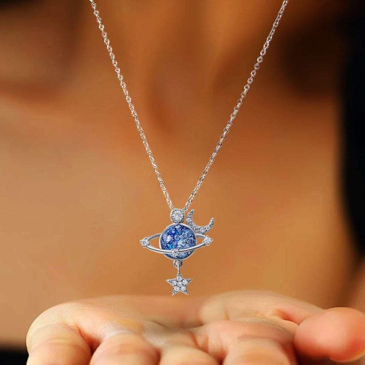 Valeria Montes Necklaces A mi esposa – Collar de estrellas especiales