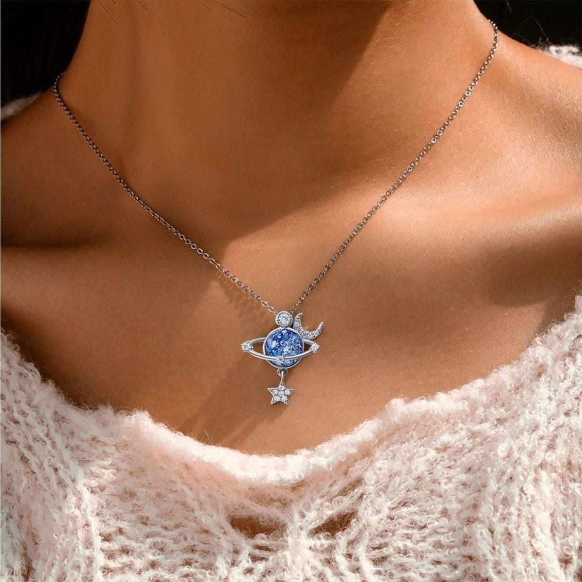 Valeria Montes Necklaces A mi esposa – Collar de estrellas especiales