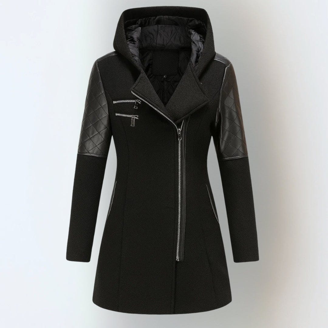 Valeria Montes Negro / S Katrin | Elegante chaqueta de invierno abrigada