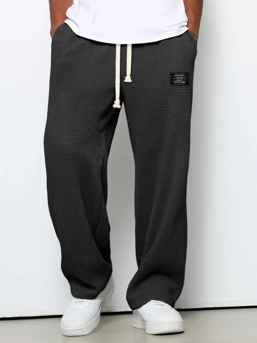 Valeria Montes Negro / S Samuel | Pantalones anchos con cintura ajustable