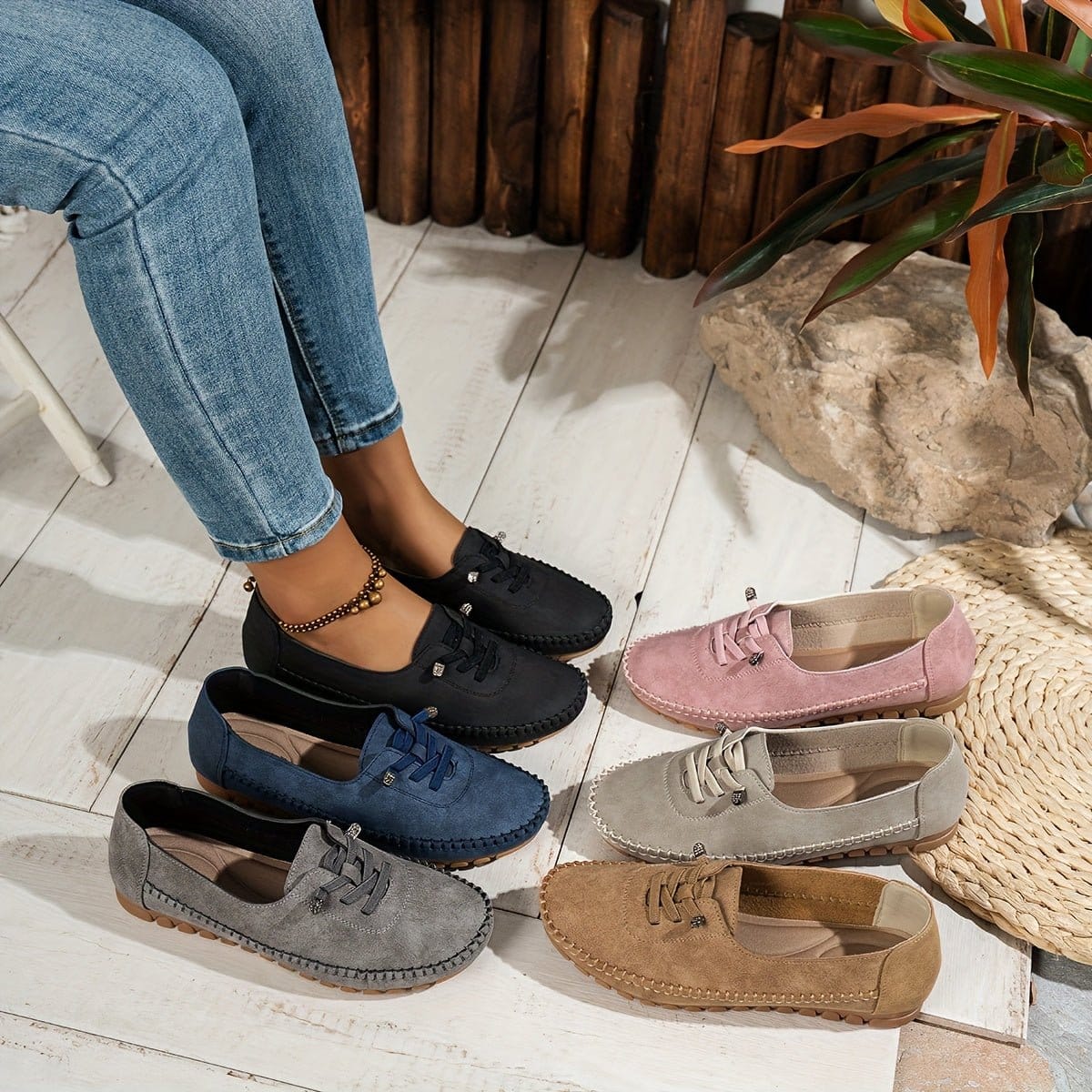 Valeria Montes Orthelia: mocasines flexibles con soporte integral para pies sensibles