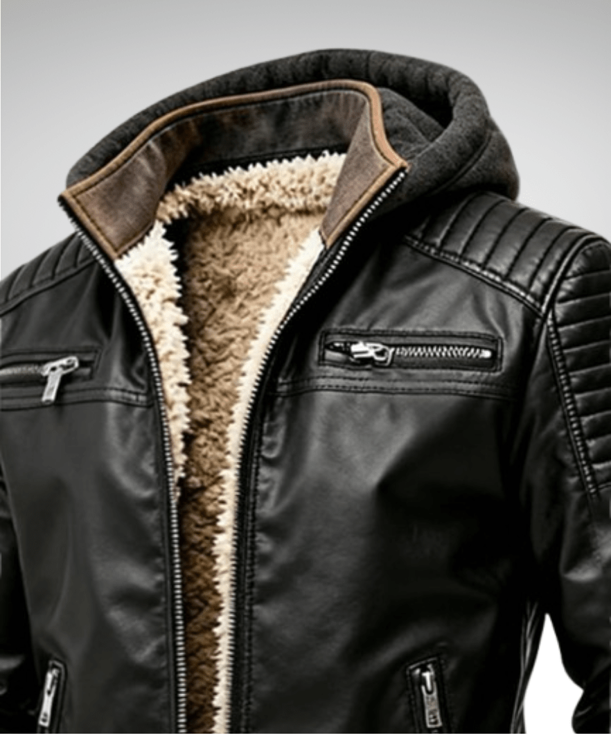 Valeria Montes PELLE™║abrigo clásico para hombre