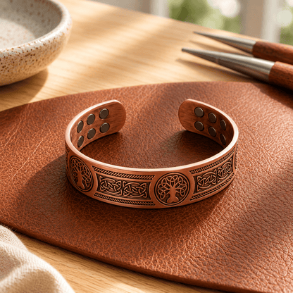 Valeria Montes Pulsera de Cobre Bough