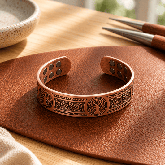 Valeria Montes Pulsera de Cobre Bough