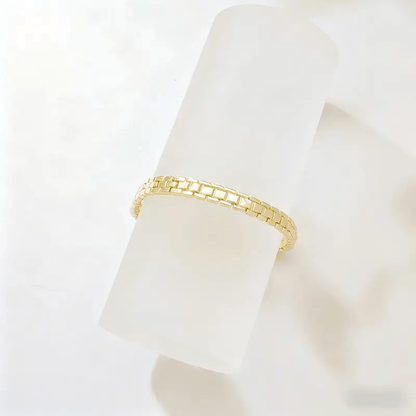 Valeria Montes Pulsera de Eslabones Rectangulares