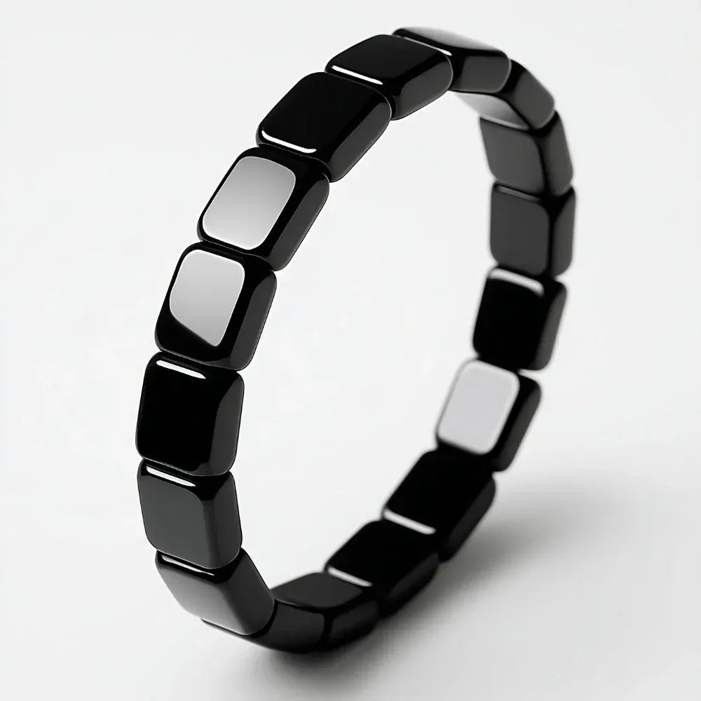 Valeria Montes Pulseras Pulsera Magnética de Hematita