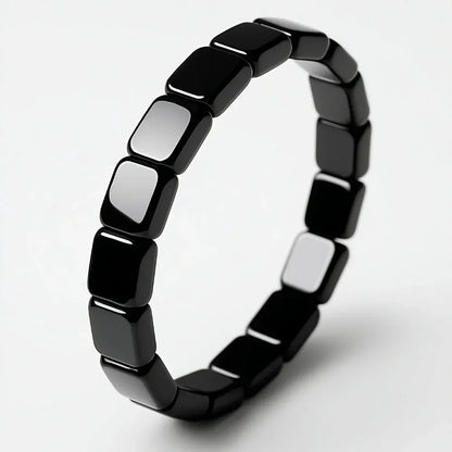 Valeria Montes Pulseras Pulsera Magnética de Hematita