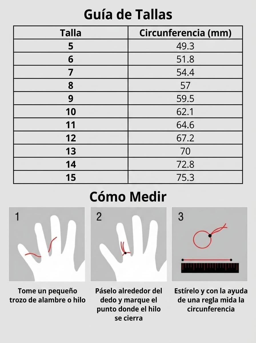 Guía de tallas