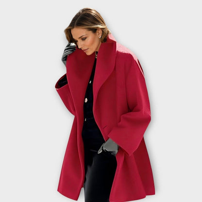 Valeria Montes Rojo / S Maria | Abrigo de lana Elegancia
