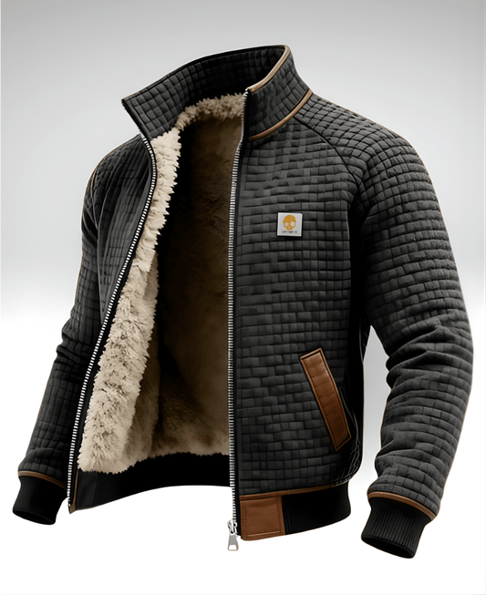 Valeria Montes S / Gris ALFONSO™║Chaqueta polar térmica