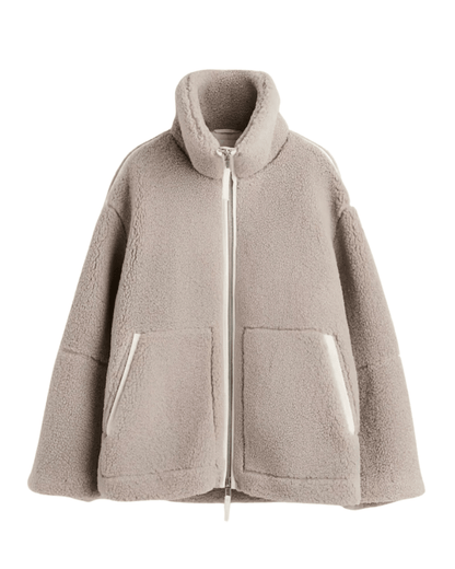 Valeria Montes S / Gris Anastasia | Chaqueta de invierno cálida y cómoda