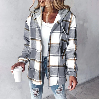 Valeria Montes S / Gris Marta | Chaqueta otoñal