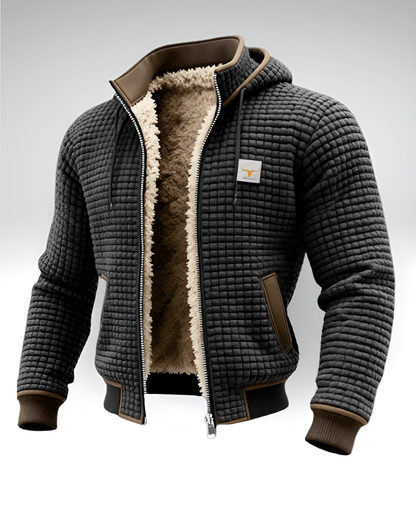 Valeria Montes S / Gris MATTEO™║Chaqueta polar térmica