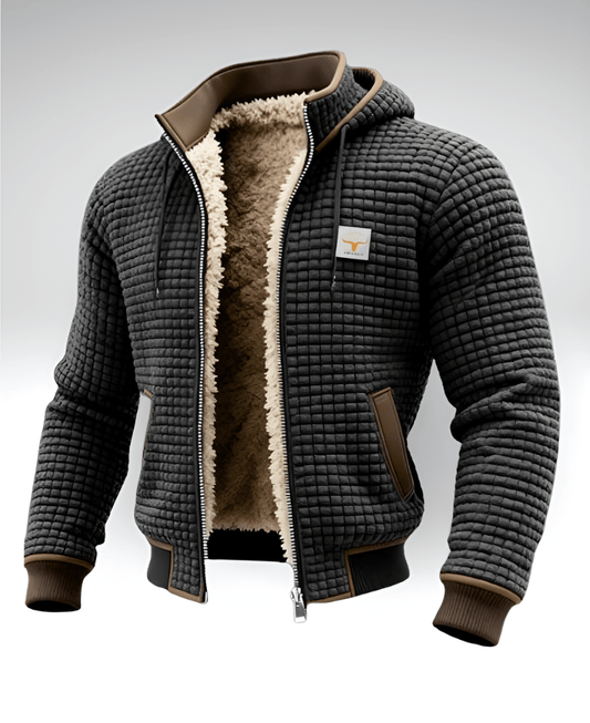 Valeria Montes S / Gris MATTEO™║Chaqueta polar térmica