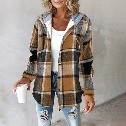 Valeria Montes S / Marrón Marta | Chaqueta otoñal
