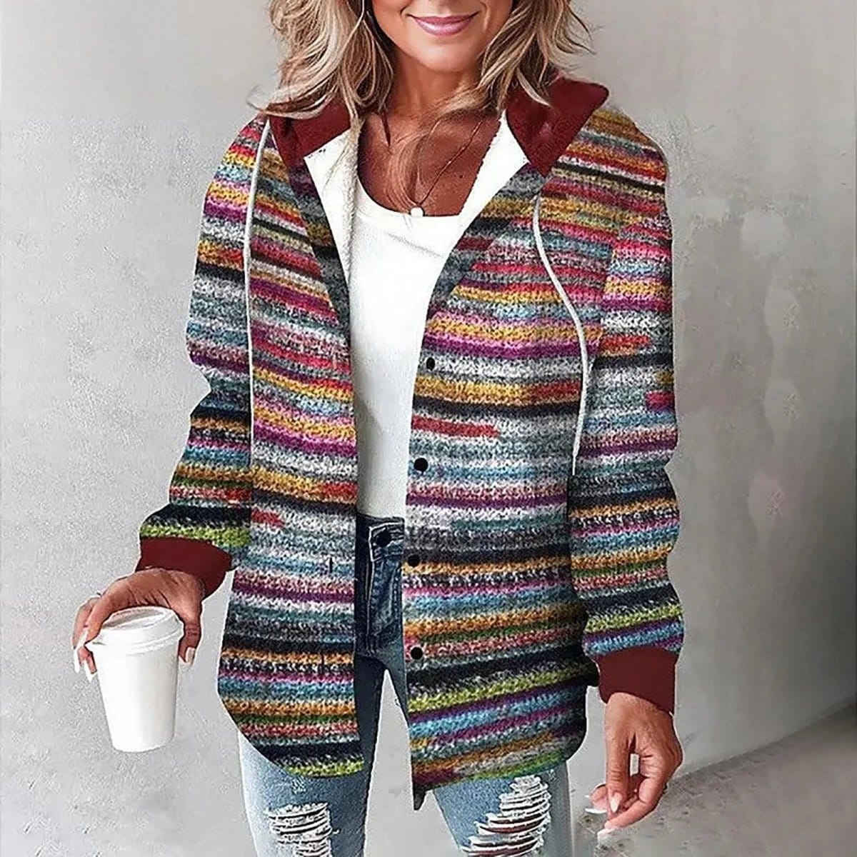 Valeria Montes S / Multicolor Marta | Chaqueta otoñal