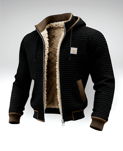 Valeria Montes S / Negro MATTEO™║Chaqueta polar térmica