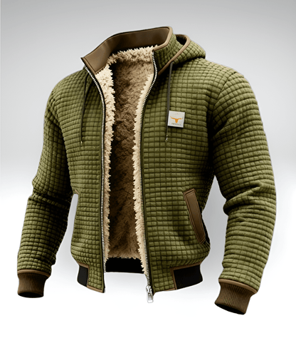 Valeria Montes S / Verde Militar MATTEO™║Chaqueta polar térmica