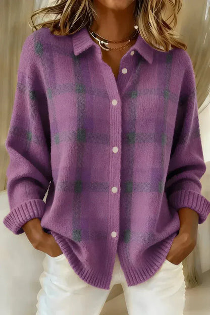 Valeria Montes S / Violeta Amanda| Cardigan Largo Elegante