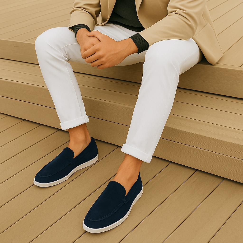 Valeria Montes SHOES & SANDAL Mocasines elegantes de gamuza