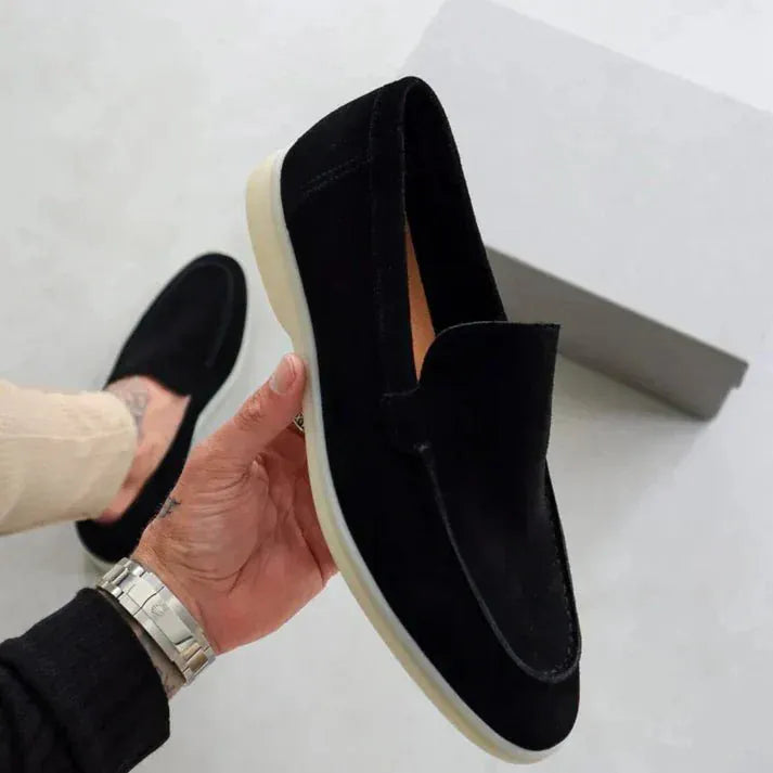Valeria Montes SHOES & SANDAL Mocasines elegantes de gamuza