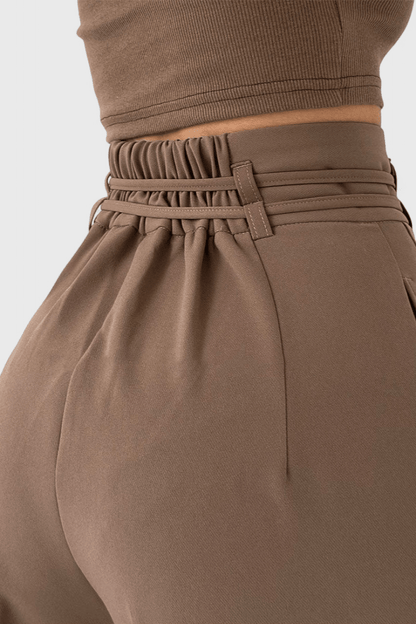 Valeria Montes Sophie | Pantalones de pierna ancha con cordones