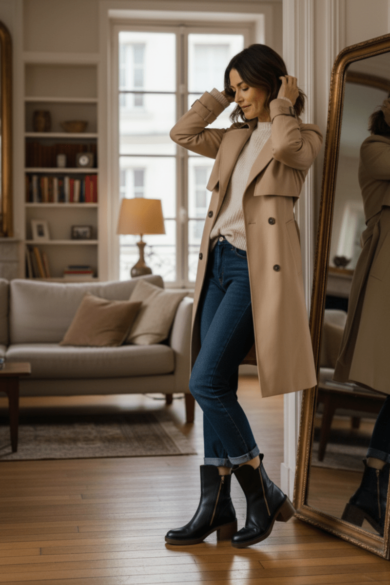 Valeria Montes Valeria | Bota con tacón cómodo