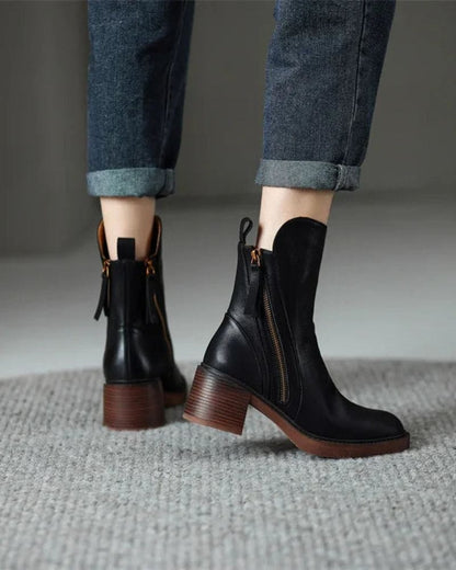 Valeria Montes Valeria | Bota con tacón cómodo