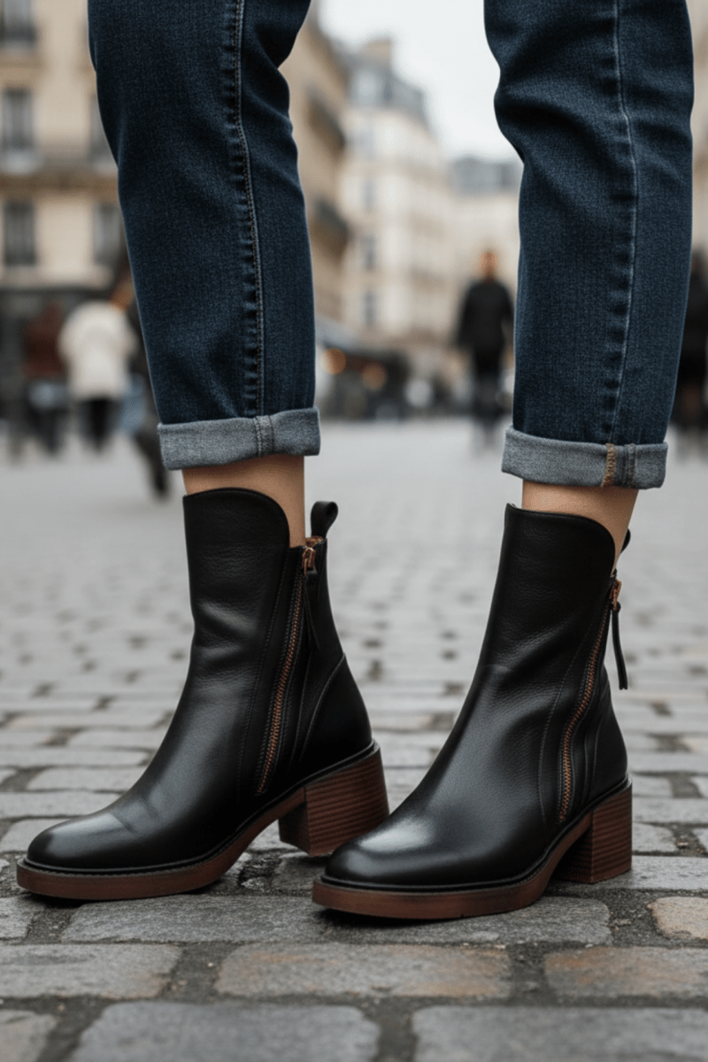 Valeria Montes Valeria | Bota con tacón cómodo