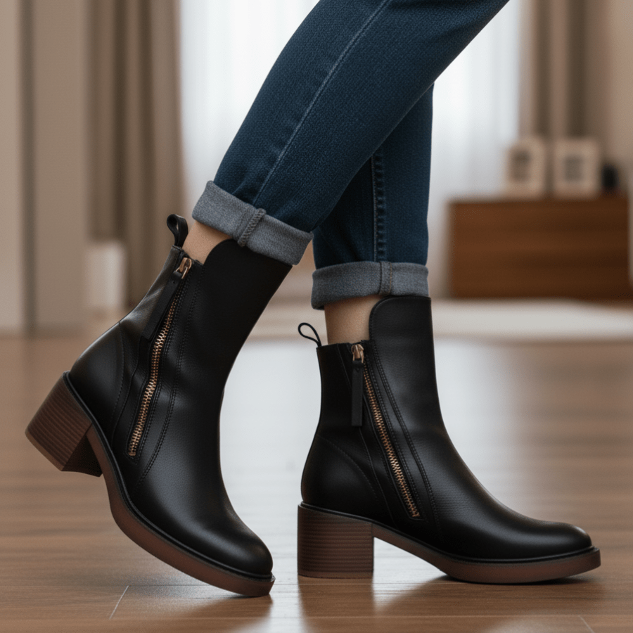 Valeria Montes Valeria | Bota con tacón cómodo
