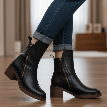 Valeria Montes Valeria | Bota con tacón cómodo