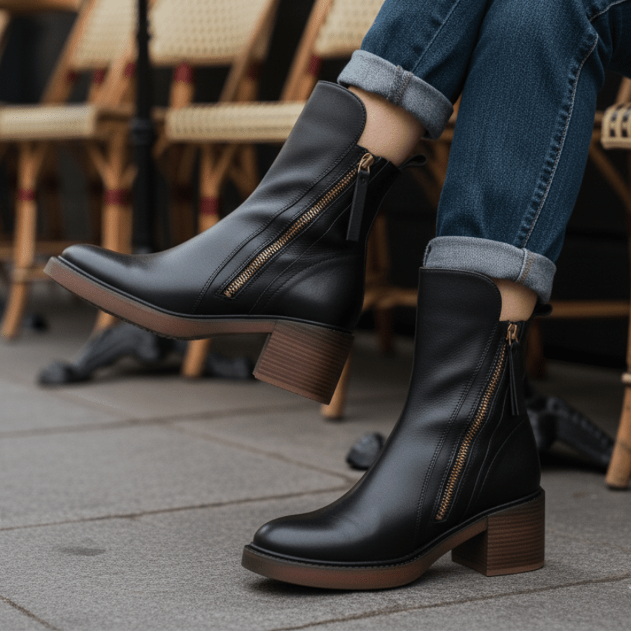 Valeria Montes Valeria | Bota con tacón cómodo