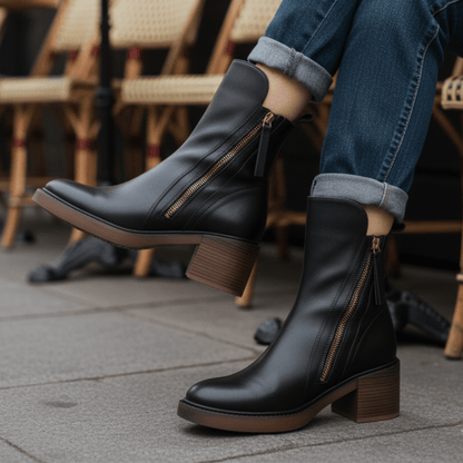 Valeria Montes Valeria | Bota con tacón cómodo