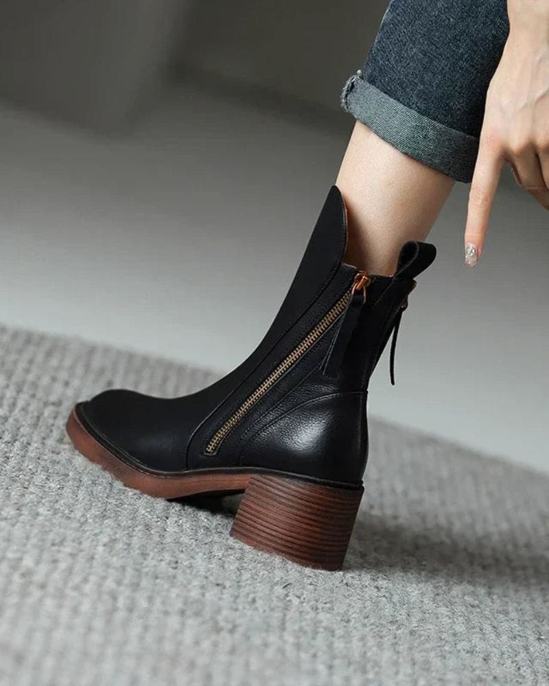 Valeria Montes Valeria | Bota con tacón cómodo