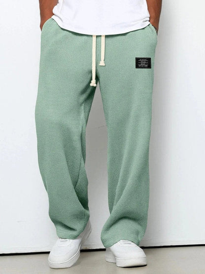 Valeria Montes Verde Lima / S Samuel | Pantalones anchos con cintura ajustable