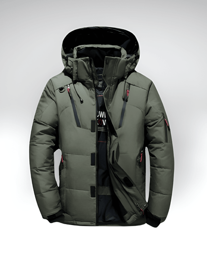 Valeria Montes Verde / M ARENZO™║Chaqueta Cálida para Hombres